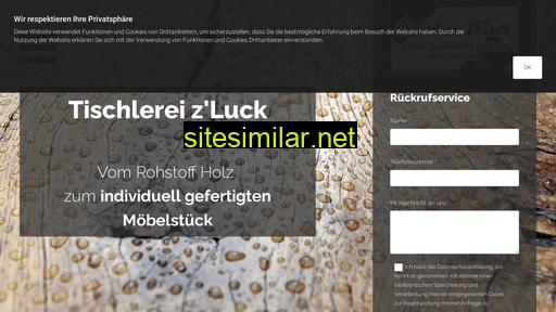 tischler-zluck.at alternative sites