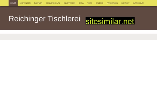 tischlerei-reichinger.at alternative sites