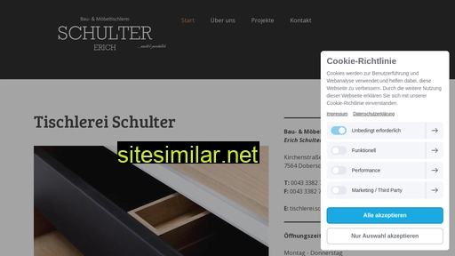 tischlerei-schulter.at alternative sites