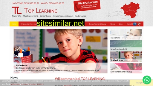 Top-learning similar sites