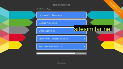 top-solution.at alternative sites