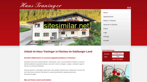 traninger-flachau.at alternative sites