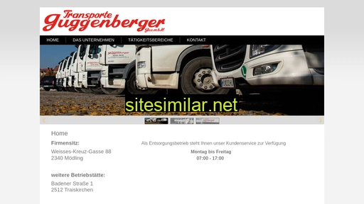 transporte-guggenberger.at alternative sites