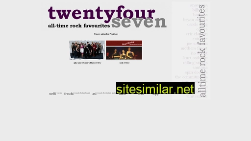 Twentyfour-seven similar sites
