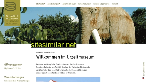 urzeitmuseum-traisental.at alternative sites