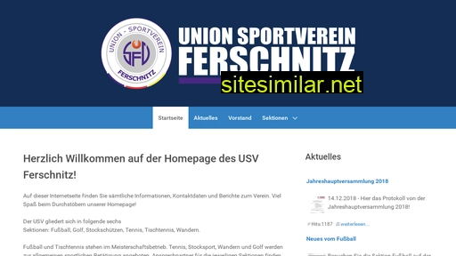 Usv-ferschnitz similar sites