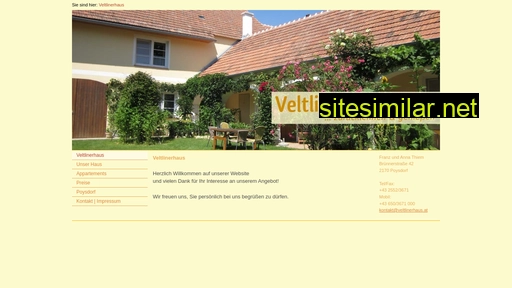 veltlinerhaus.at alternative sites