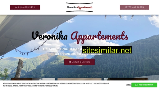 veronika-appartements.at alternative sites