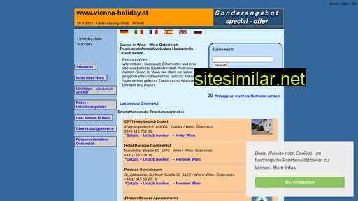 vienna-holiday.at alternative sites