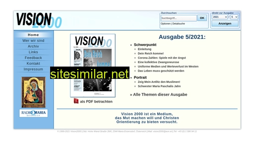 Vision2000 similar sites