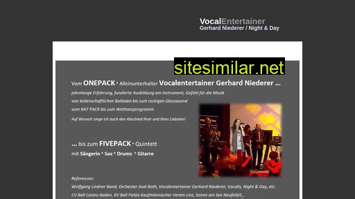 Vocalentertainer similar sites