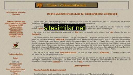 volksmusikschule.at alternative sites