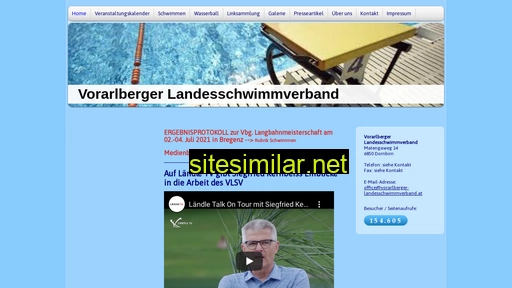 vorarlberger-landesschwimmverband.at alternative sites