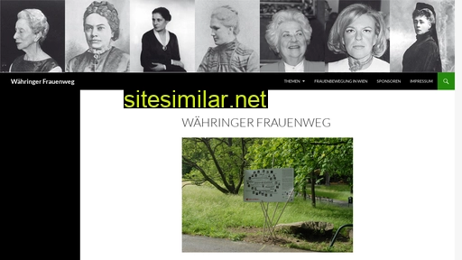 waehringerfrauenweg.at alternative sites