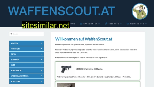 waffenscout.at alternative sites
