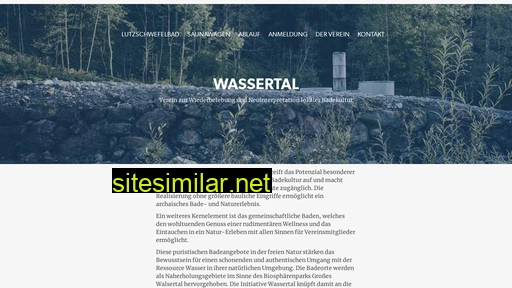 wassertal.at alternative sites