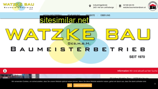 watzke-bau.at alternative sites