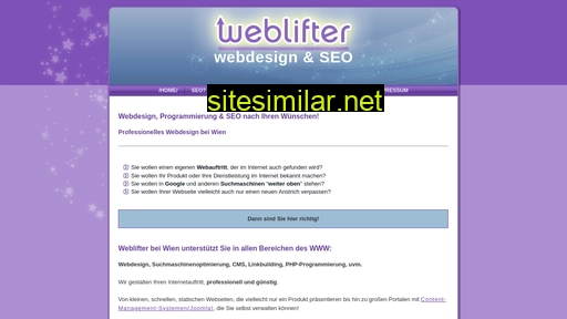 weblifter.at alternative sites