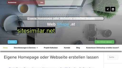 Webshape similar sites