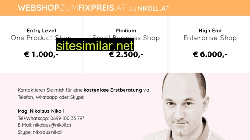 webshopzumfixpreis.at alternative sites
