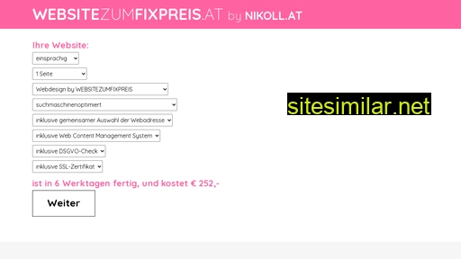 websitezumfixpreis.at alternative sites