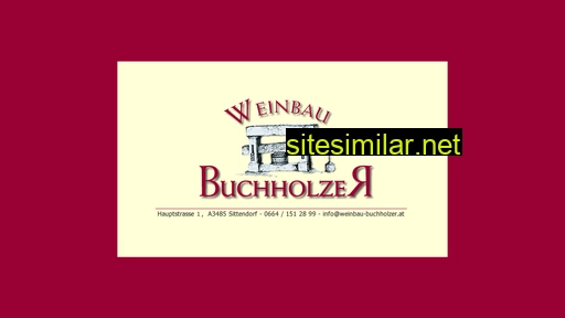 weinbau-buchholzer.at alternative sites