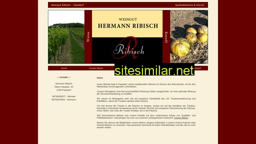 Weingut-ribisch similar sites