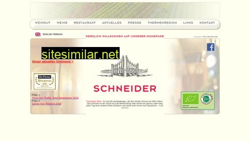 weingut-schneider.co.at alternative sites