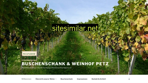 Weinhof-petz similar sites