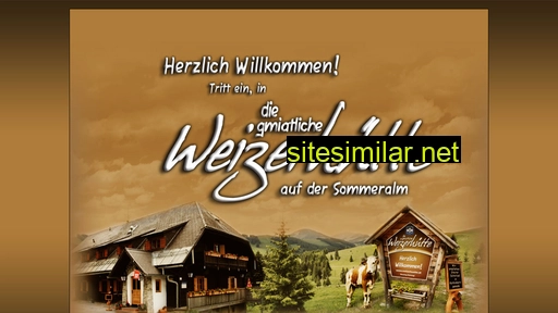 Weizer-huette similar sites