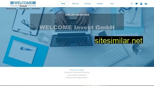 welcomeinvest.at alternative sites