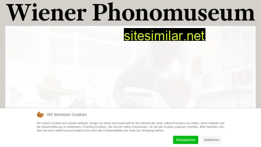 Wiener-phonomuseum similar sites