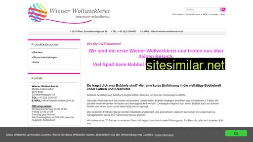 Wiener-wollwicklerei similar sites