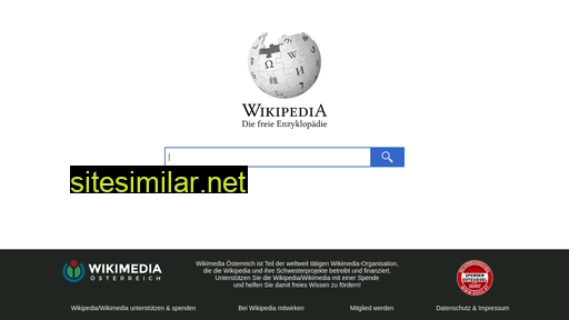 wikipedia.at alternative sites