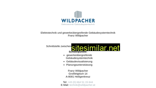 wildpacher.at alternative sites