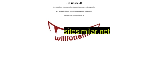 willfuettern.at alternative sites
