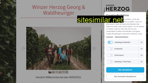 winzerherzog-waldheuriger.at alternative sites
