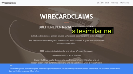 wirecardclaims.at alternative sites