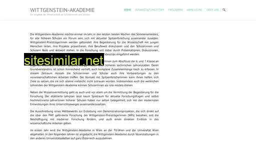 wittgenstein-akademie.at alternative sites