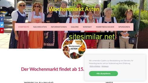 wochenmarkt-asten.at alternative sites