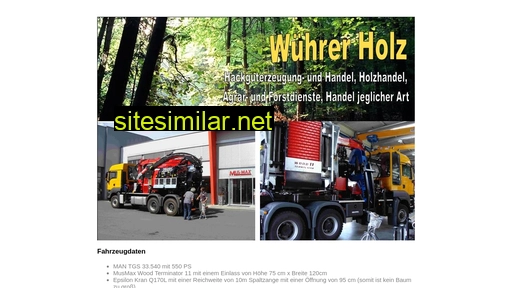 wuehrer-holz.at alternative sites