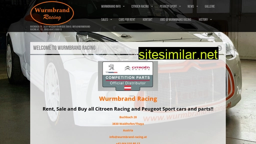 Wurmbrand-racing similar sites