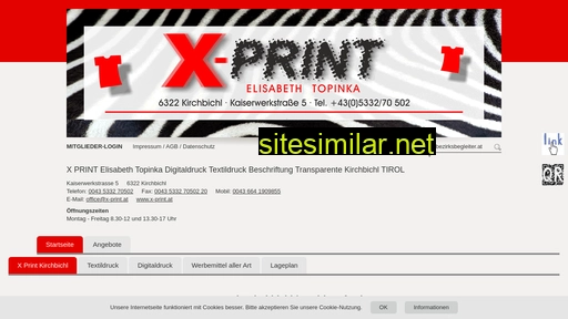 x-print.at alternative sites