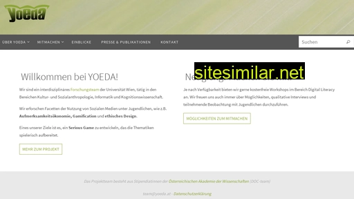 Yoeda similar sites