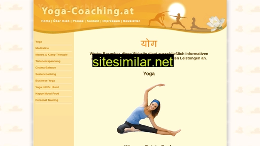 yoga-coaching.at alternative sites