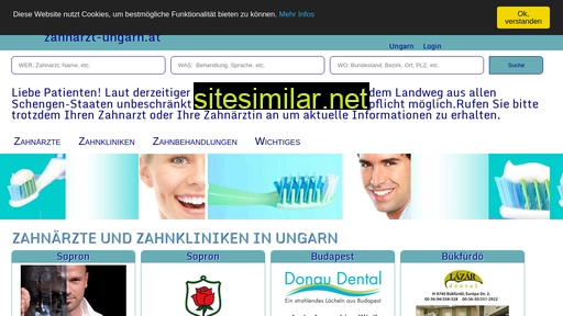 zahnarzt-ungarn.at alternative sites
