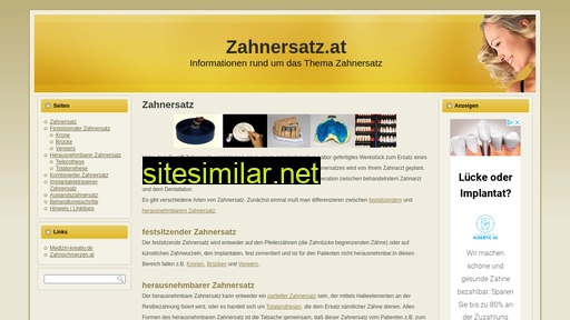 zahnersatz.at alternative sites