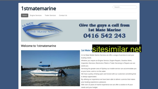 1stmatemarine.com.au alternative sites