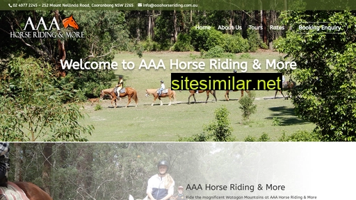 aaahorseriding.com.au alternative sites