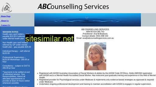 Abcounsellingservices similar sites